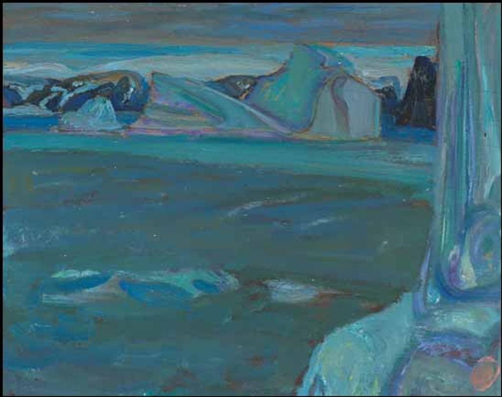Frederick Horseman Varley (1881-1969) - Arctic Icebergs
