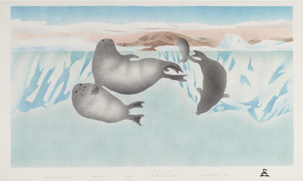 Andrew Qappik Karpik (1964) - Imitating The Raven; Spring Seals