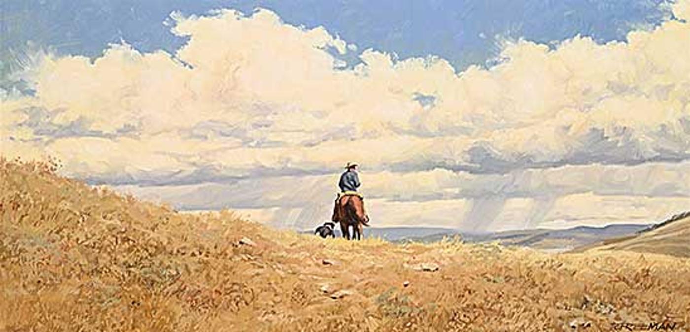 Richard (Dick) Audley Freeman (1932-1991) - Under Western Skies