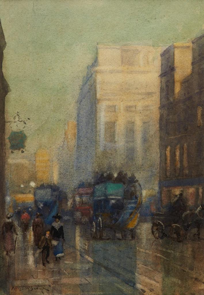 Frederic Martlett Bell-Smith (1846-1923) - Near Piccadilly Circus