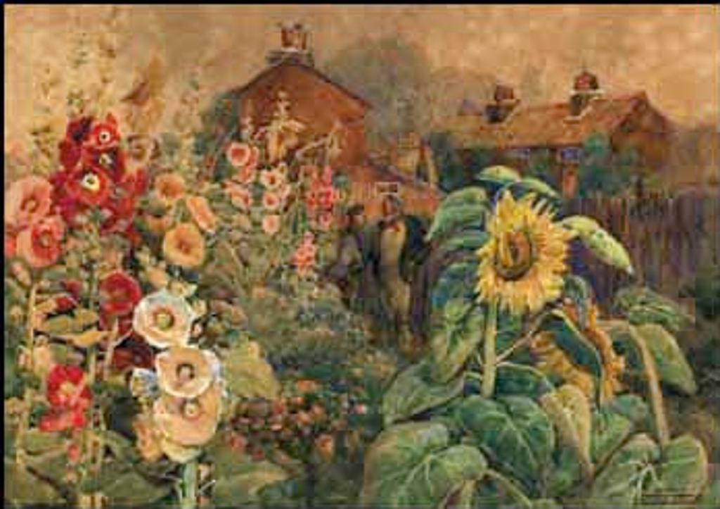 Henry John Sandham (1842-1910) - The Flower Garden