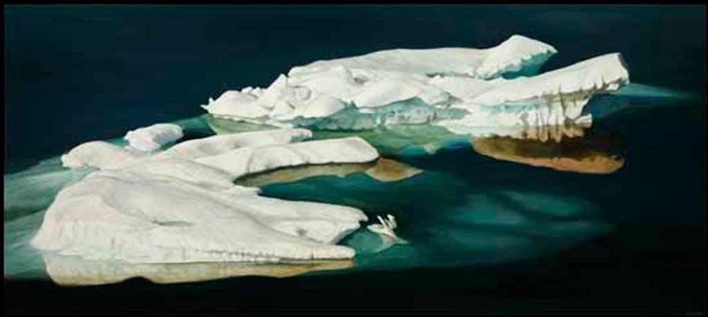 Ivan Trevor Wheale (1934) - Ice Pans - Pond Inlet