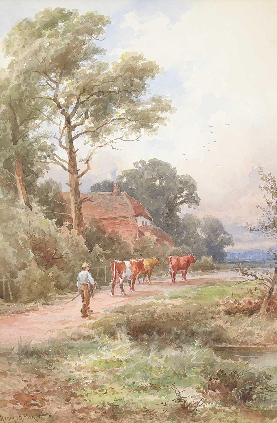 Henry H. Parker (1858-1930) - Near Sutton, Surrey