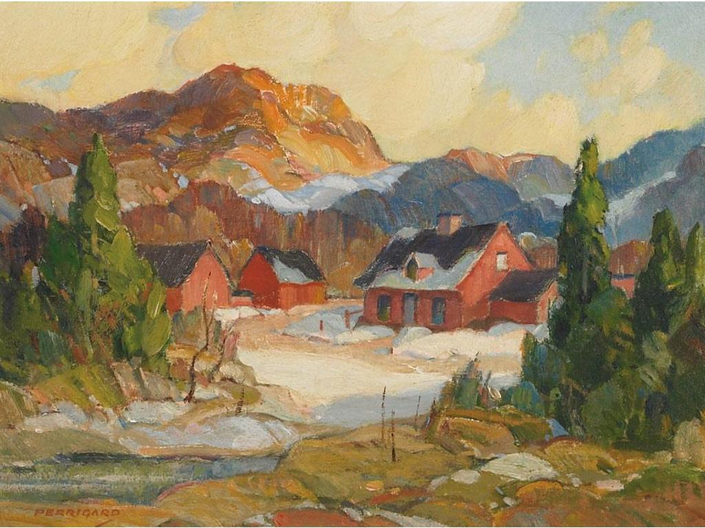 Hal Ross Perrigard (1891-1960) - Not Much Snow