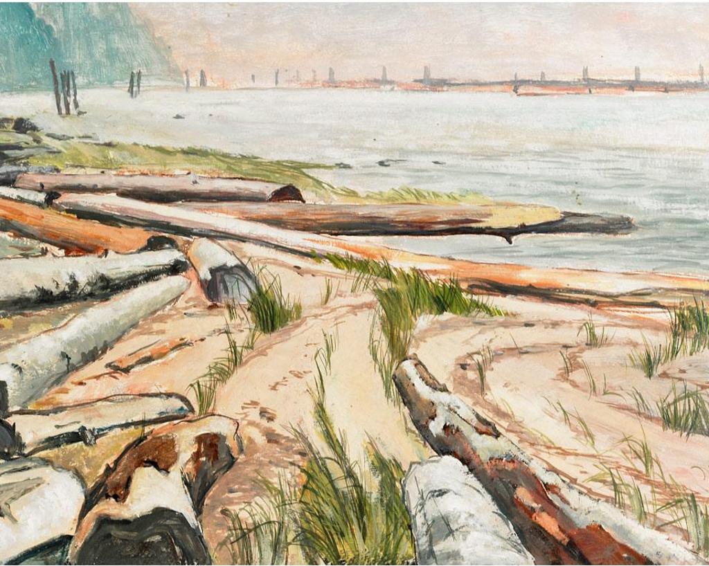 Gordon Applebee Smith (1919-2020) - Wreck Beach, Vancouver, B.C.