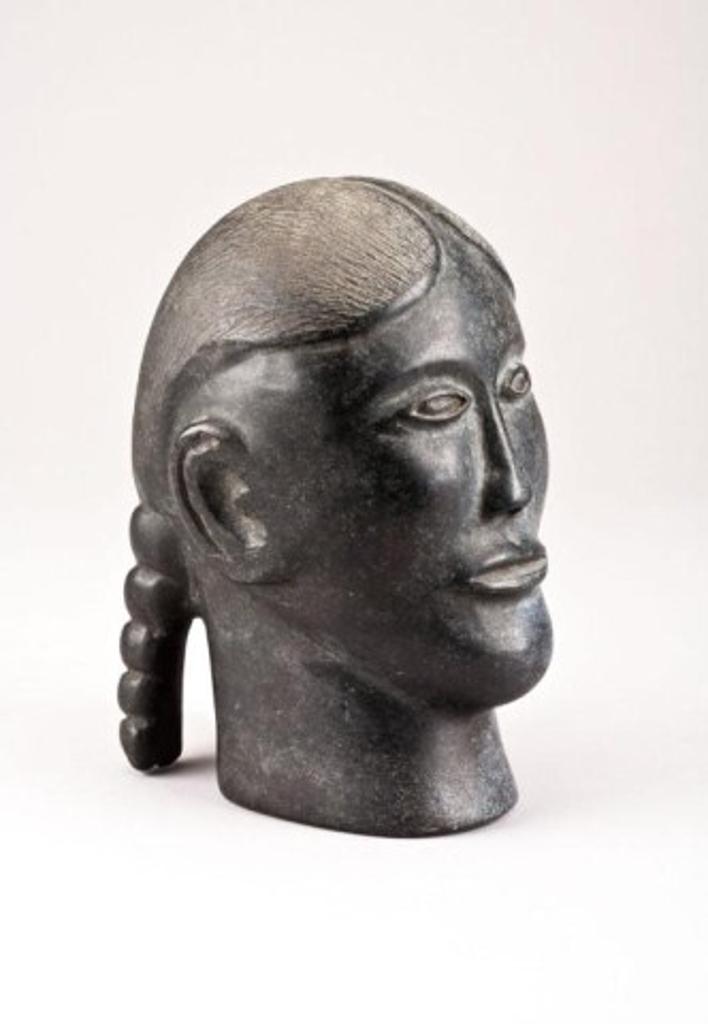 Simon Pov (1917-1964) - Woman's head, ca. 1957