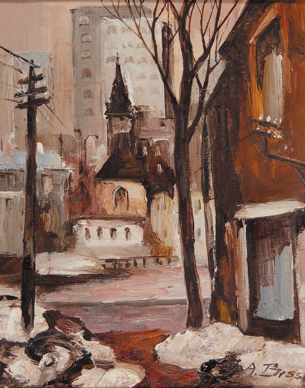 Andre Besse (1922-1972) - Montreal, Rue Ontario