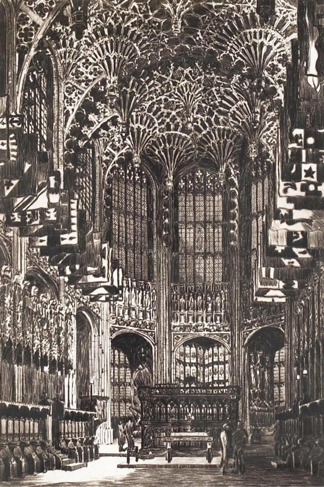 Sybil Andrews (1898-1992) - King Henry Vii Chapel, Westminster Abbey