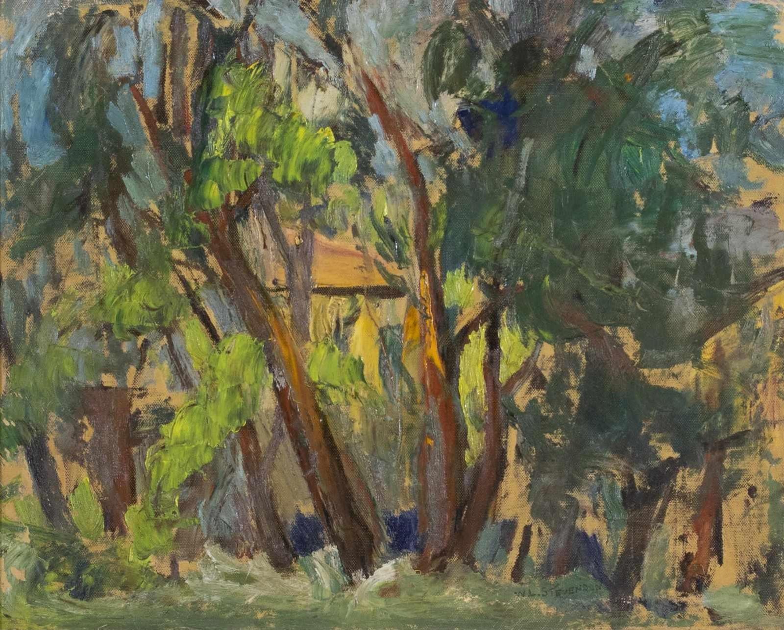 William Lewy Leroy Roy Stevenson (1905-1966) - Tangled Trees