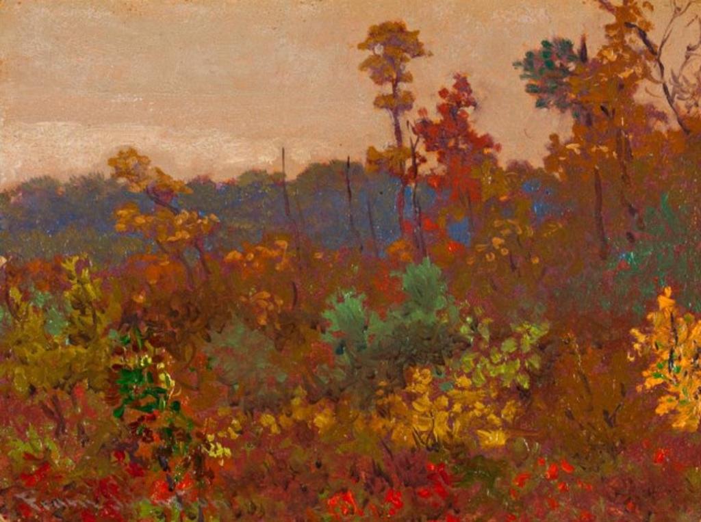 Franz H. Johnston (1889-1949) - Gray October Sky