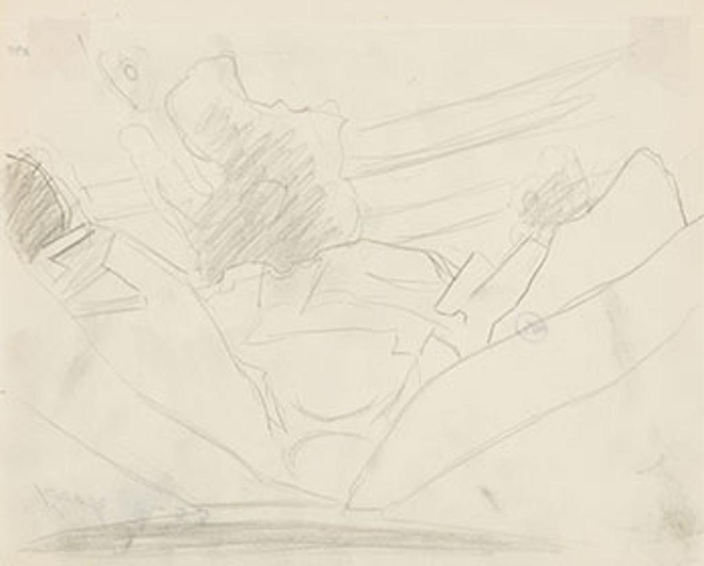 Lawren Stewart Harris (1885-1970) - Rocky Mountain Drawing 9 - 53