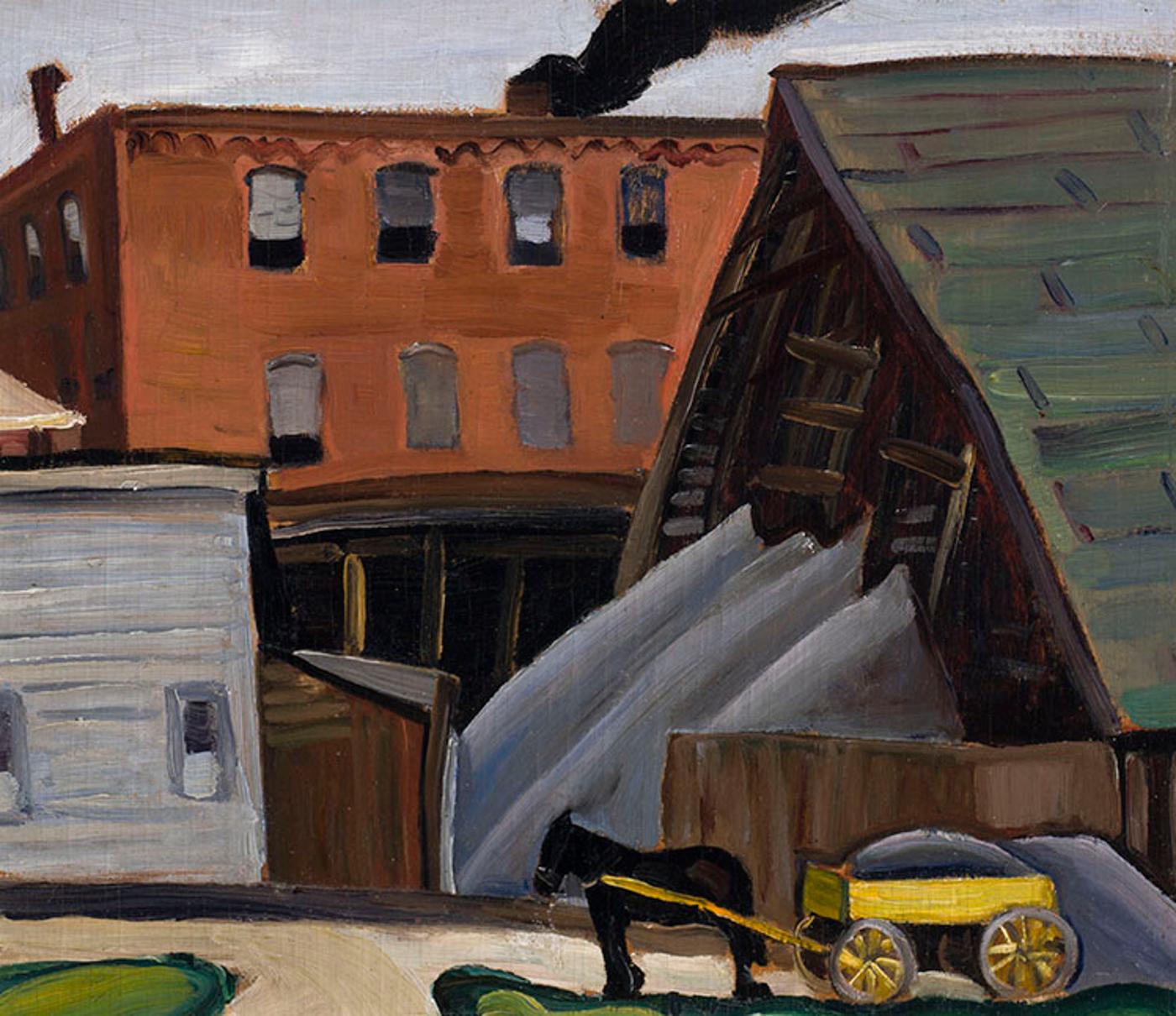 Efa Prudence Heward (1896-1947) - Horse and Cart, Brockville