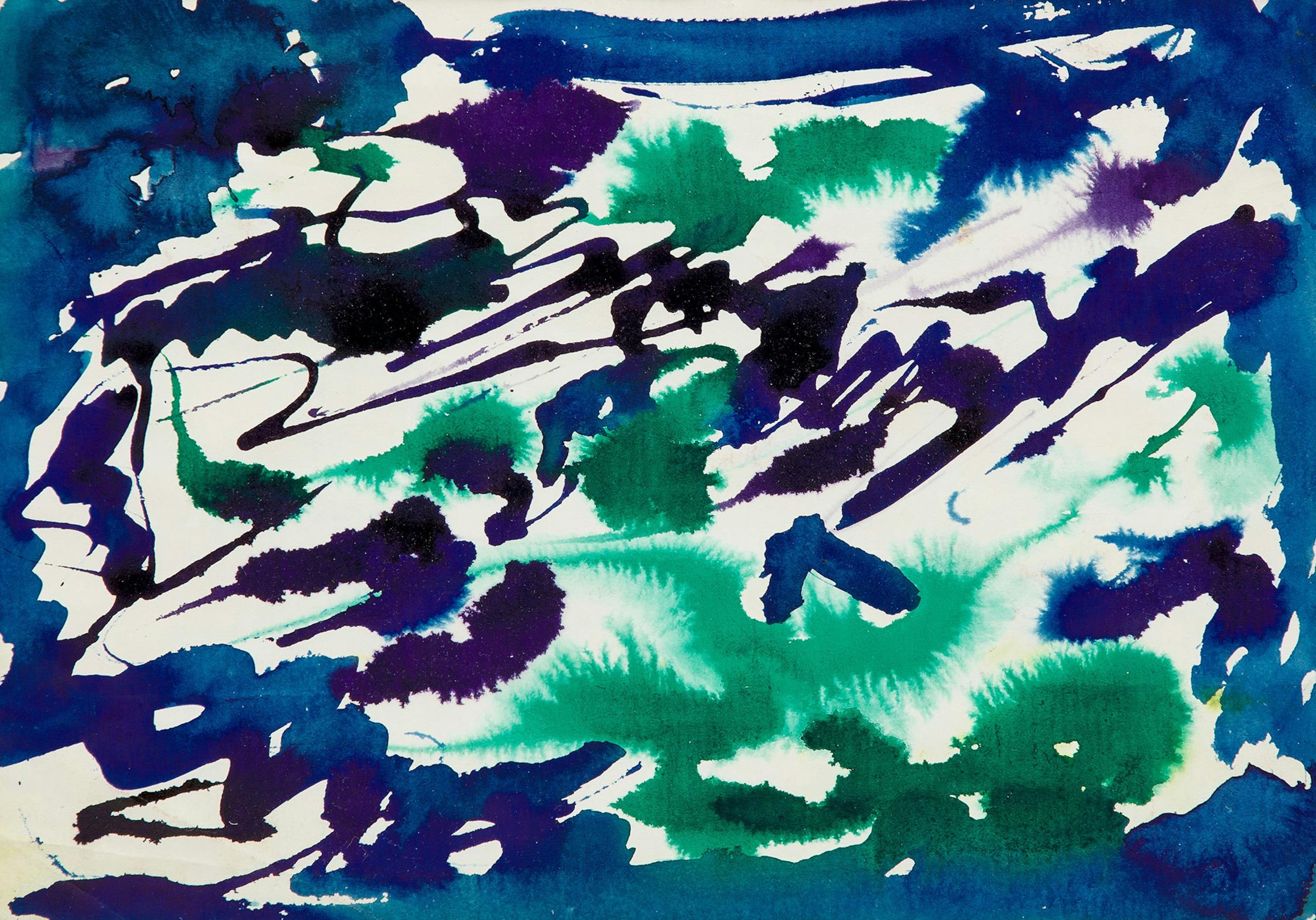 Willam Smith Ronald (1926-1998) - Untitled Abstraction, 1971
