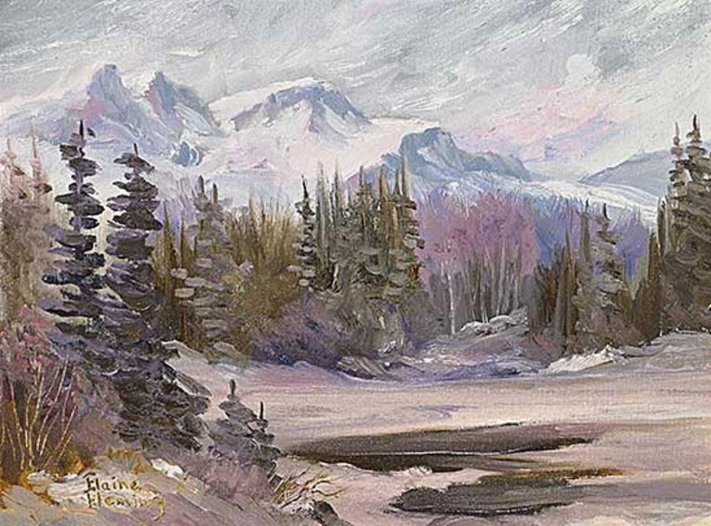 Elaine Fleming (1928-2014) - The Bow Near Banff