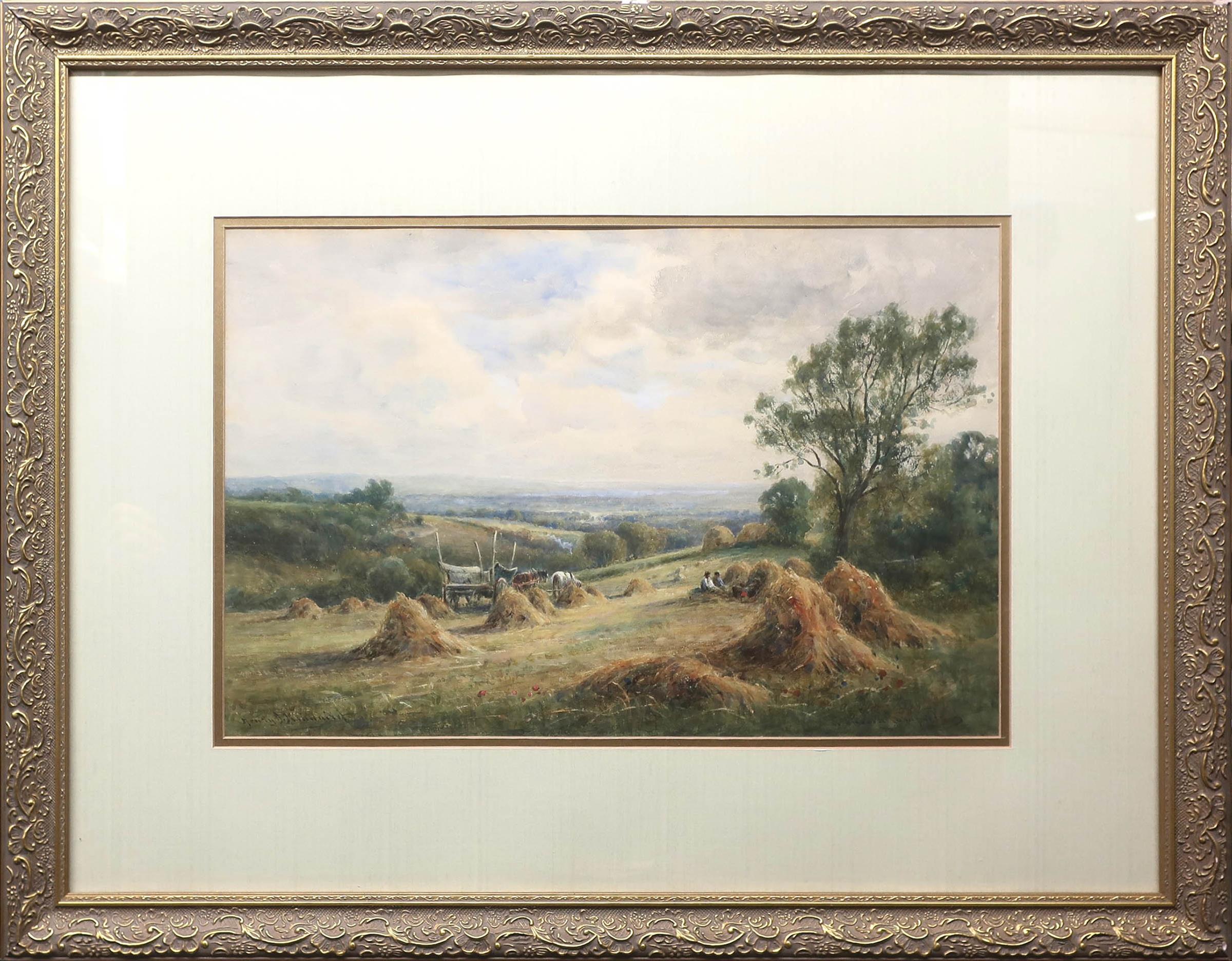 Henry John Kinnaird (1880-1920) - A Sussex Cornfield