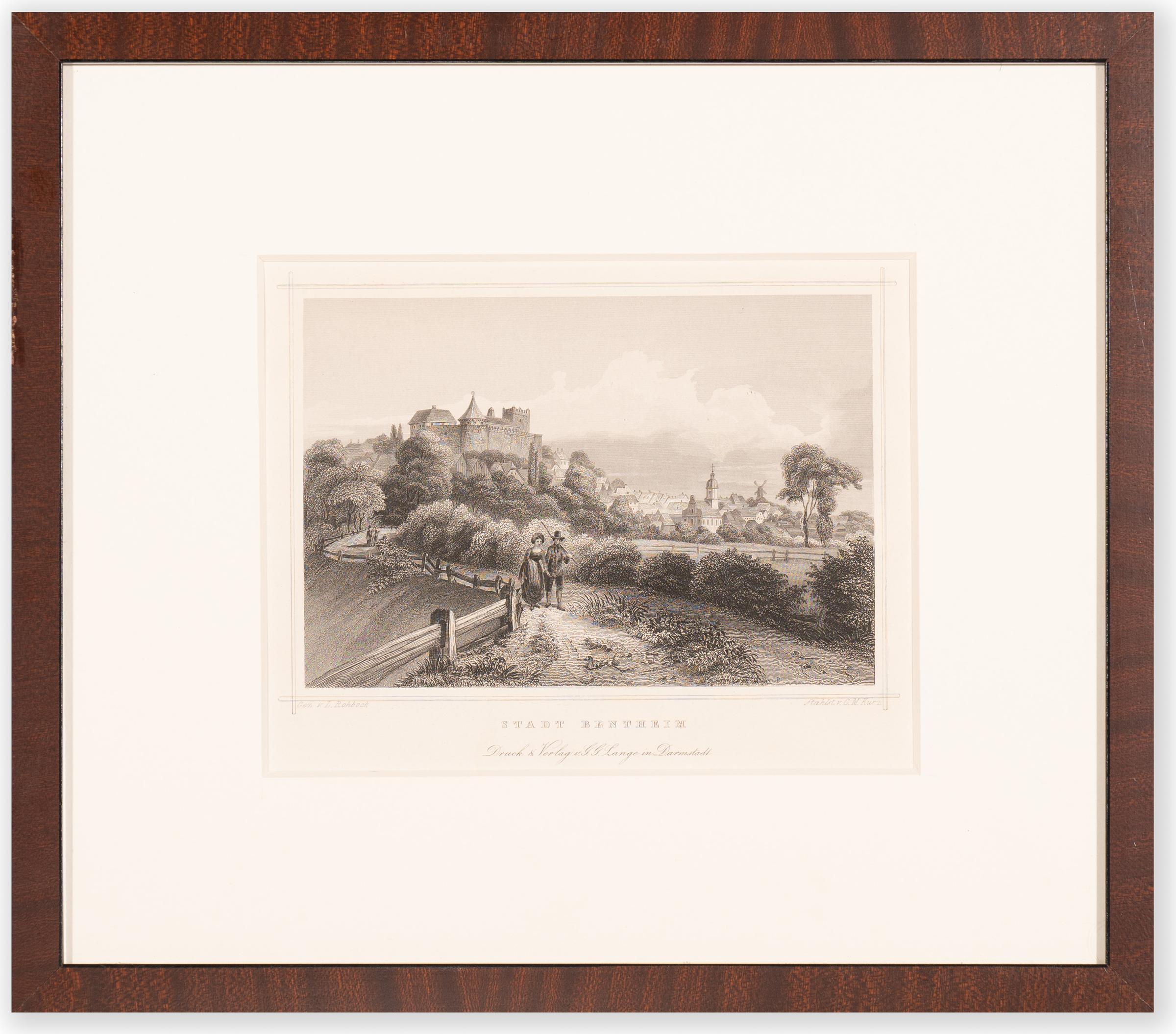 L. Robock - Engraving by L. Robock