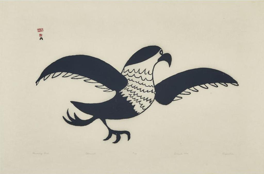 Napatchie Pootoogook (1938-2002) - Running Gull