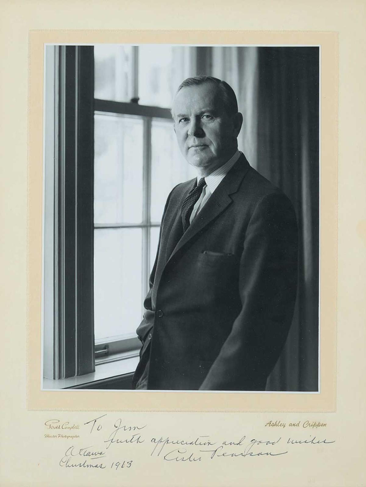 Political School - Untitled - Portrait of Lester B. Pearson