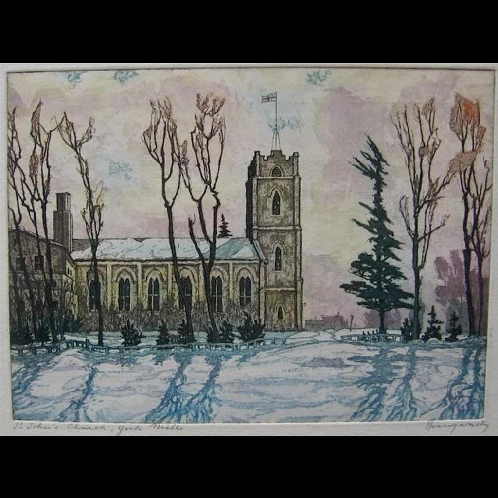 Nicholas Hornyansky (1896-1965) - St. John’S Church, York Mills