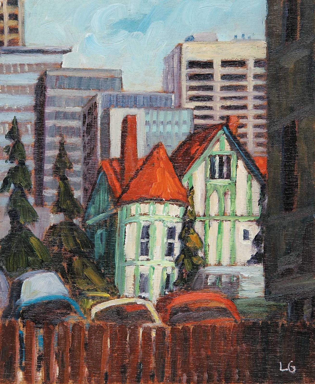 Louise Gant - Turreted House and High Rises #1, Vicinity 7th St. and 13th Ave.