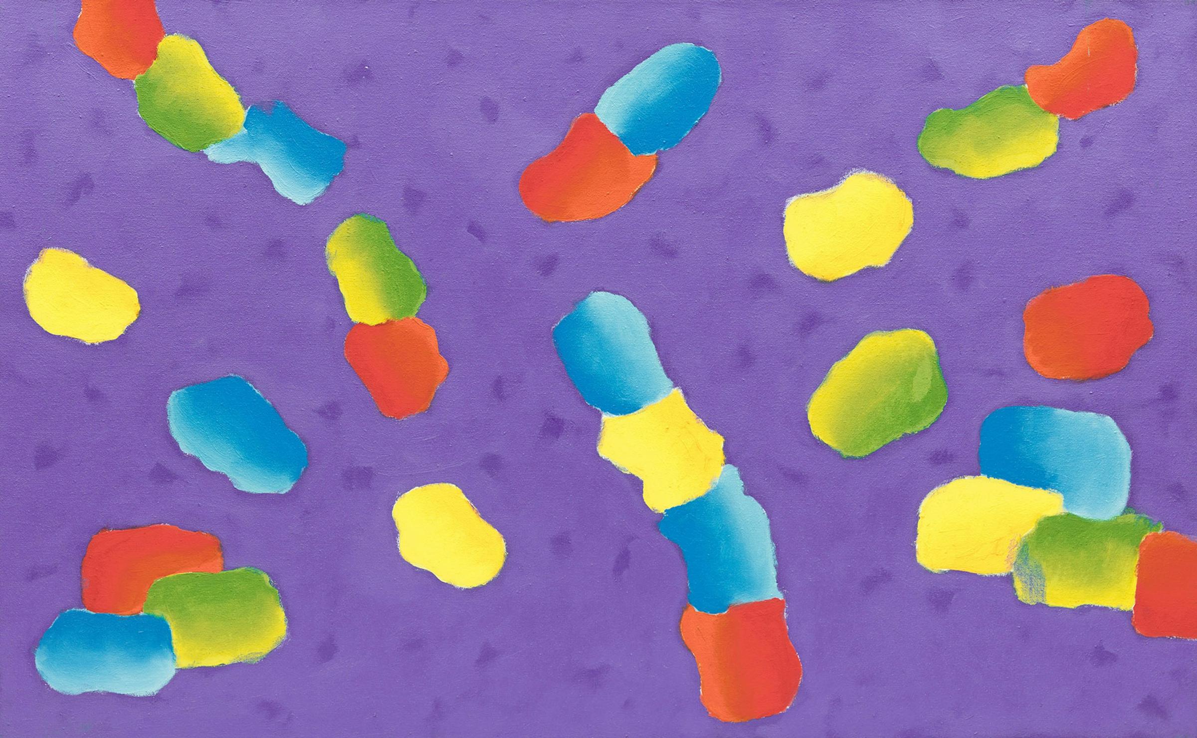 Gershon Iskowitz (1921-1988) - Blue Violet (D)