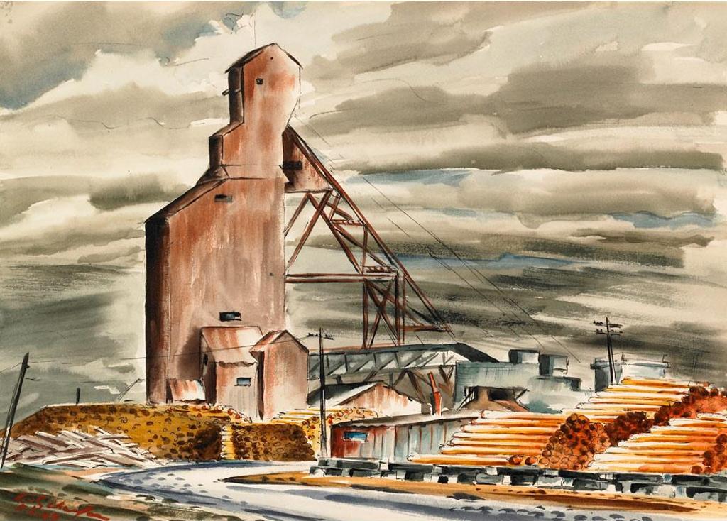 Carl Fellman Schaefer (1903-1995) - Industrial Landscape