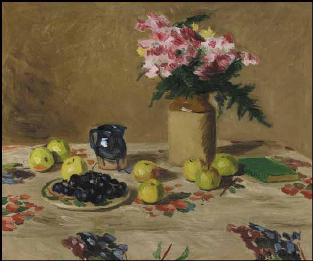 William Goodridge Roberts (1921-2001) - Still Life with Fruit and Flowers