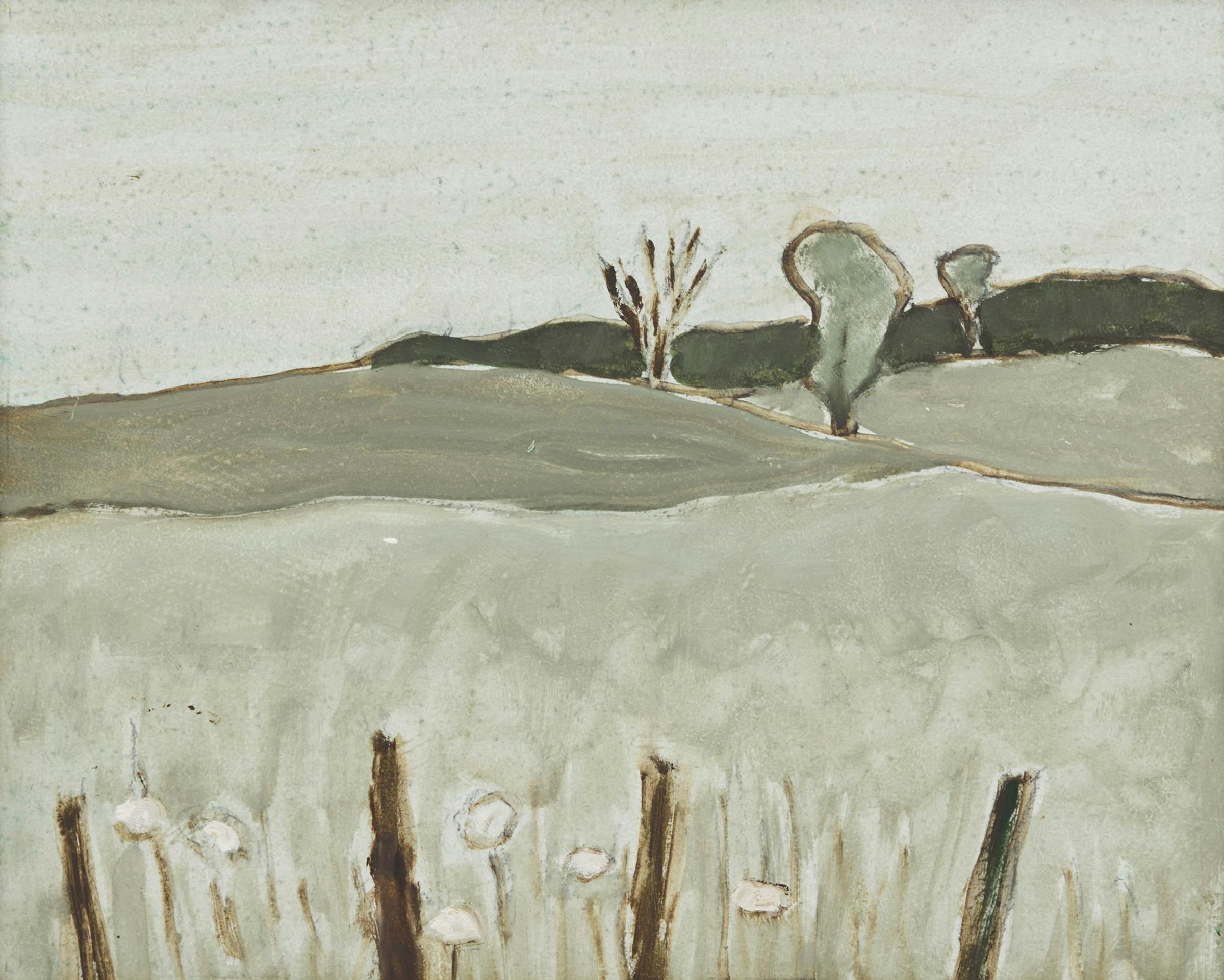 Barker Fairley (1887-1986) - Markdale Region, Queen Anne's Lace