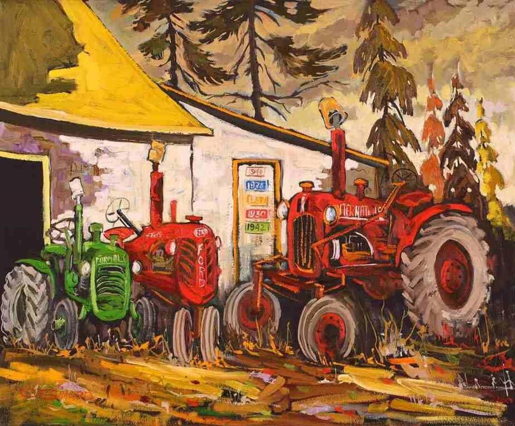 Claude Alphonse Simard (1956-2014) - La Collection De Tracteurs