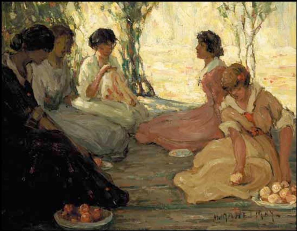 Henrietta Mabel May (1877-1971) - Afternoon Picnic
