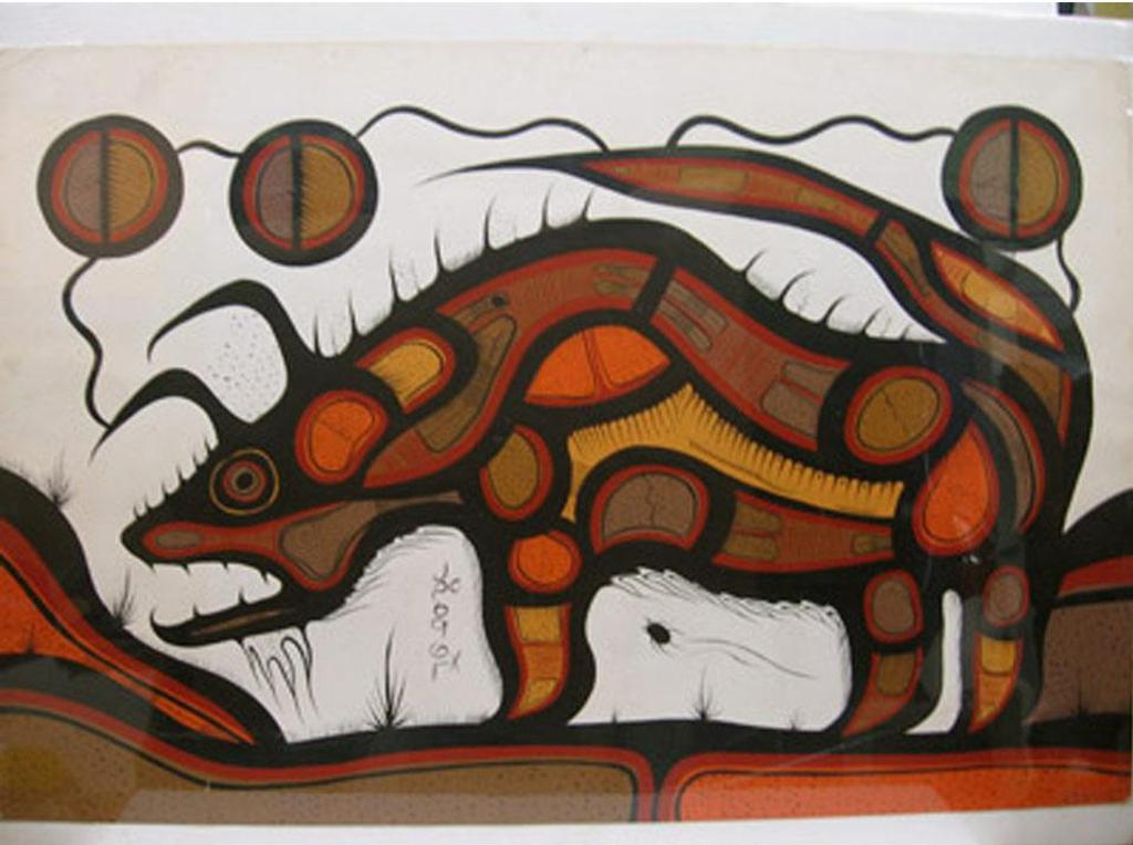 Joshim (Josh) Kakegamic (1952-1993) - Animal Spirit