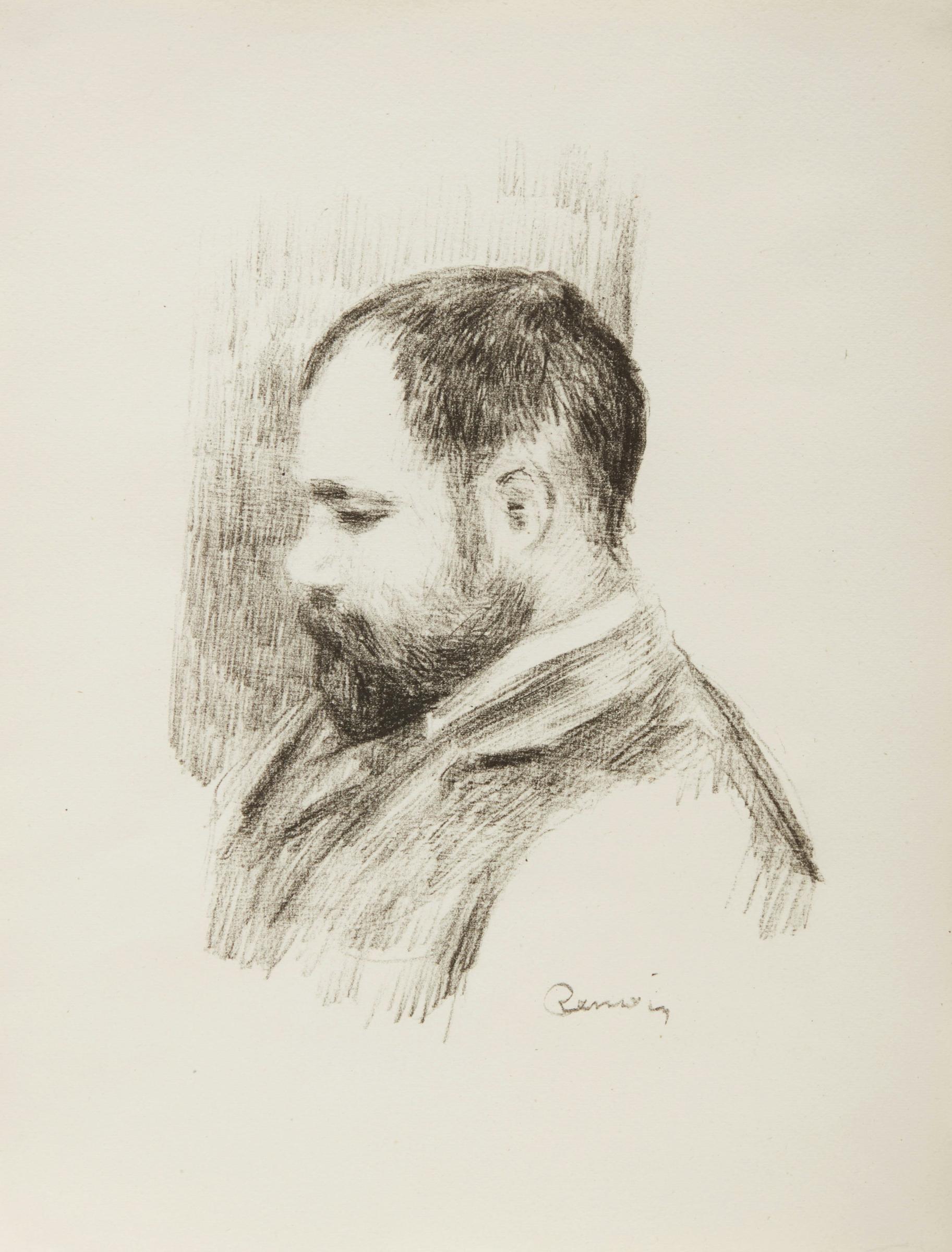 Pierre-Auguste Renoir (1841-1919) - Ambroise Vollard, from L’Album des Douze Lithographies Originales de Pierre-Auguste Renoir (Delteil 37; Stella 37)