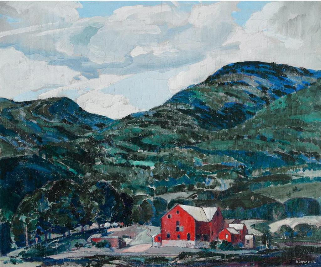 Graham Norble Norwell (1901-1967) - The Red Barn
