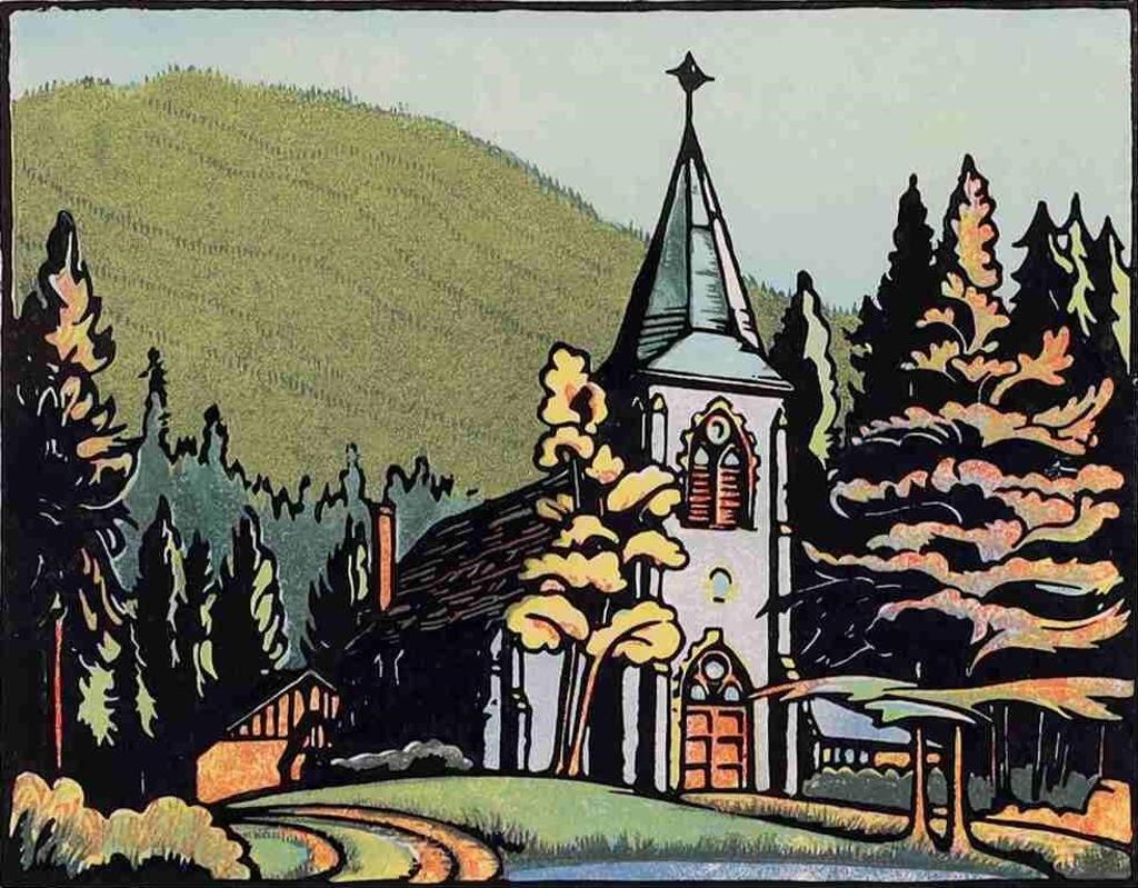 Margaret Dorothy Shelton (1915-1984) - St. Georges Church, Banff; 1978