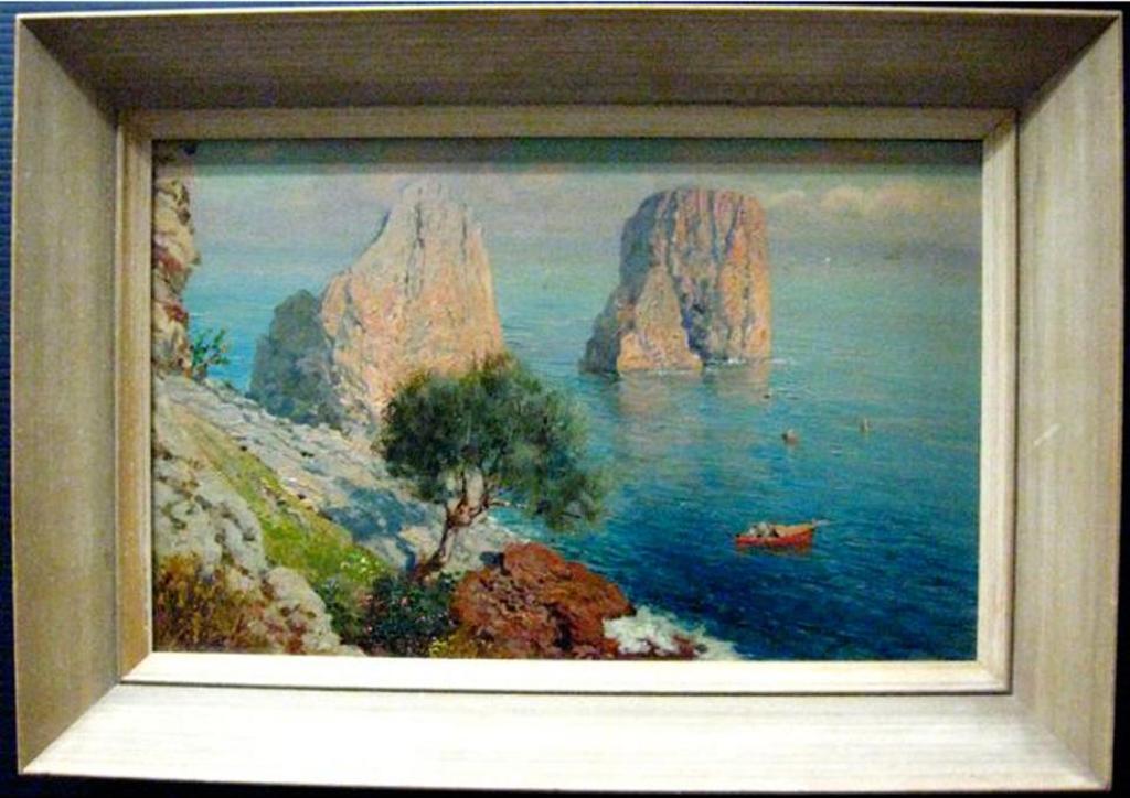 B. Hoey - Capri Coastal Scene