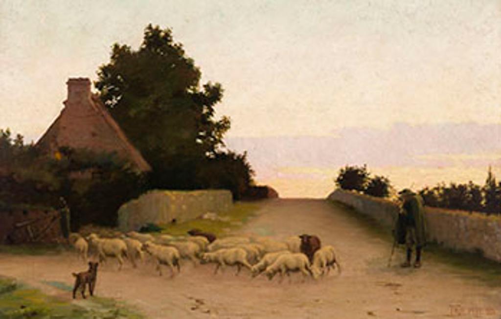 Paul Peel (1860-1892) - Twilight Brittany