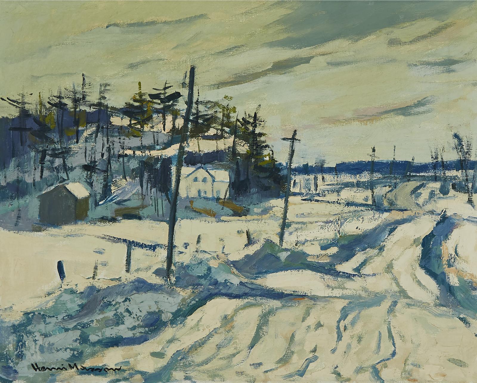 Henri Leopold Masson (1907-1996) - Road To Angers, Que.