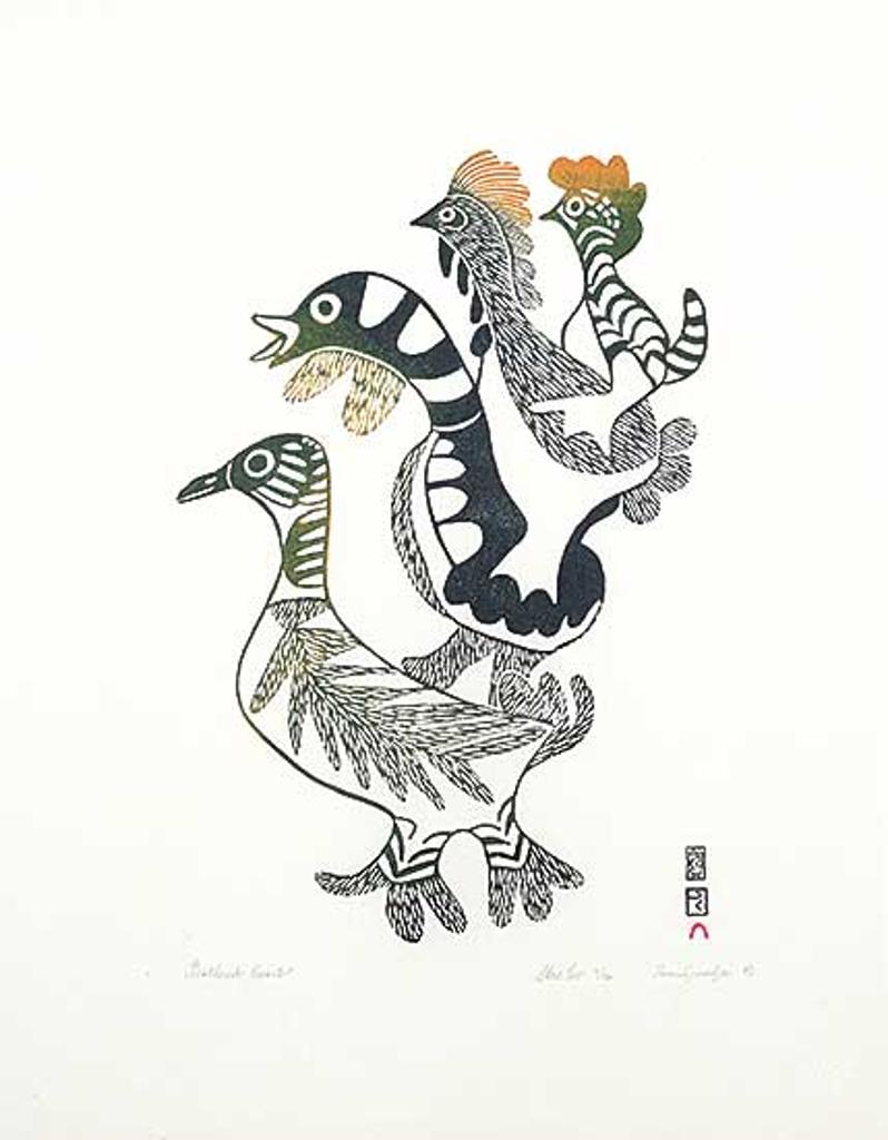 Innukjuakju Pudlat (1913-1972) - Feathered Quartet #5/50