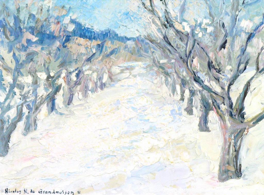 Nicolas N. (Jr.) de Grandmaison (1938) - Cherry Orchard - Kelowna