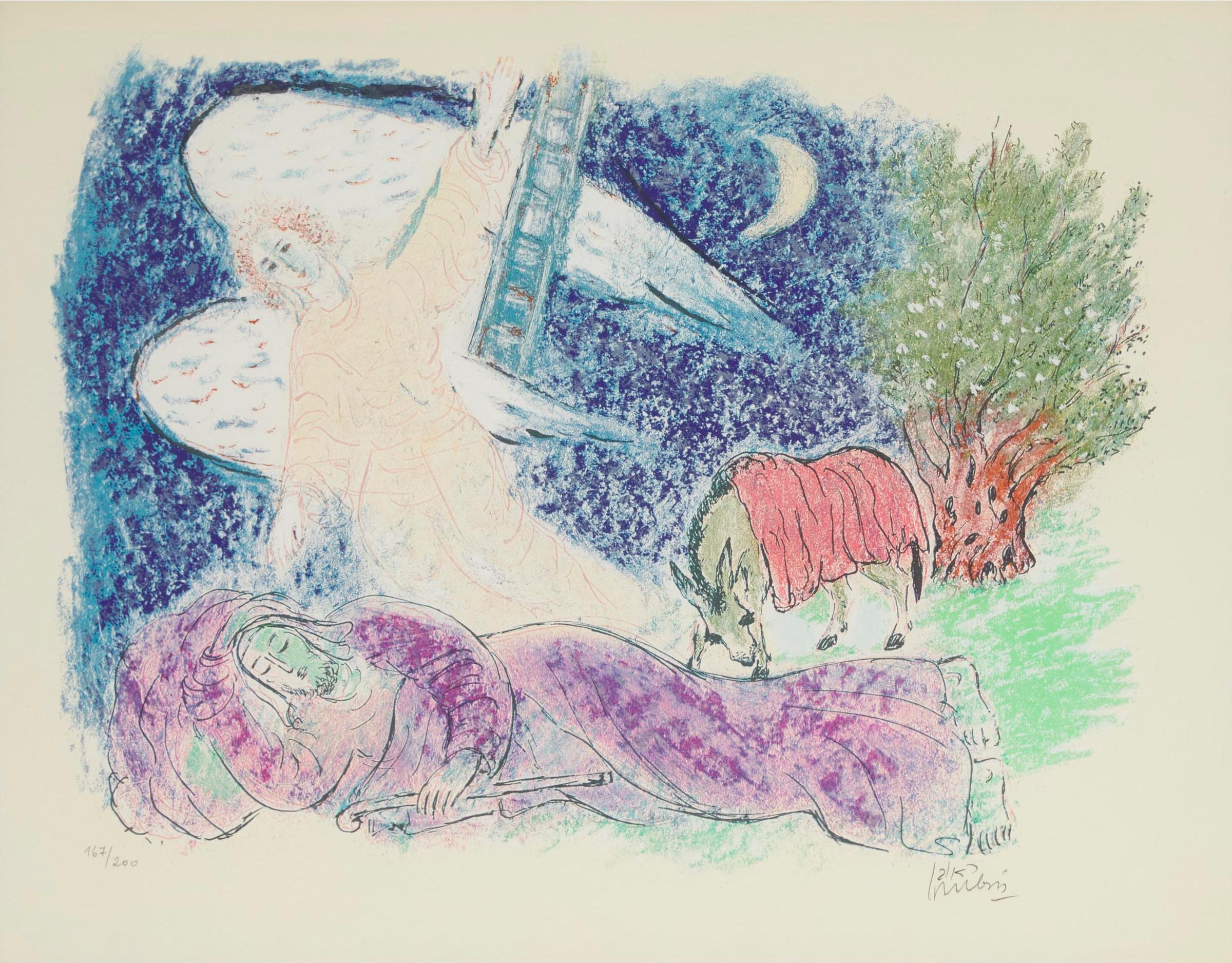 Reuven Rubin (1893-1974) - Untitled (Jacob's Dream)