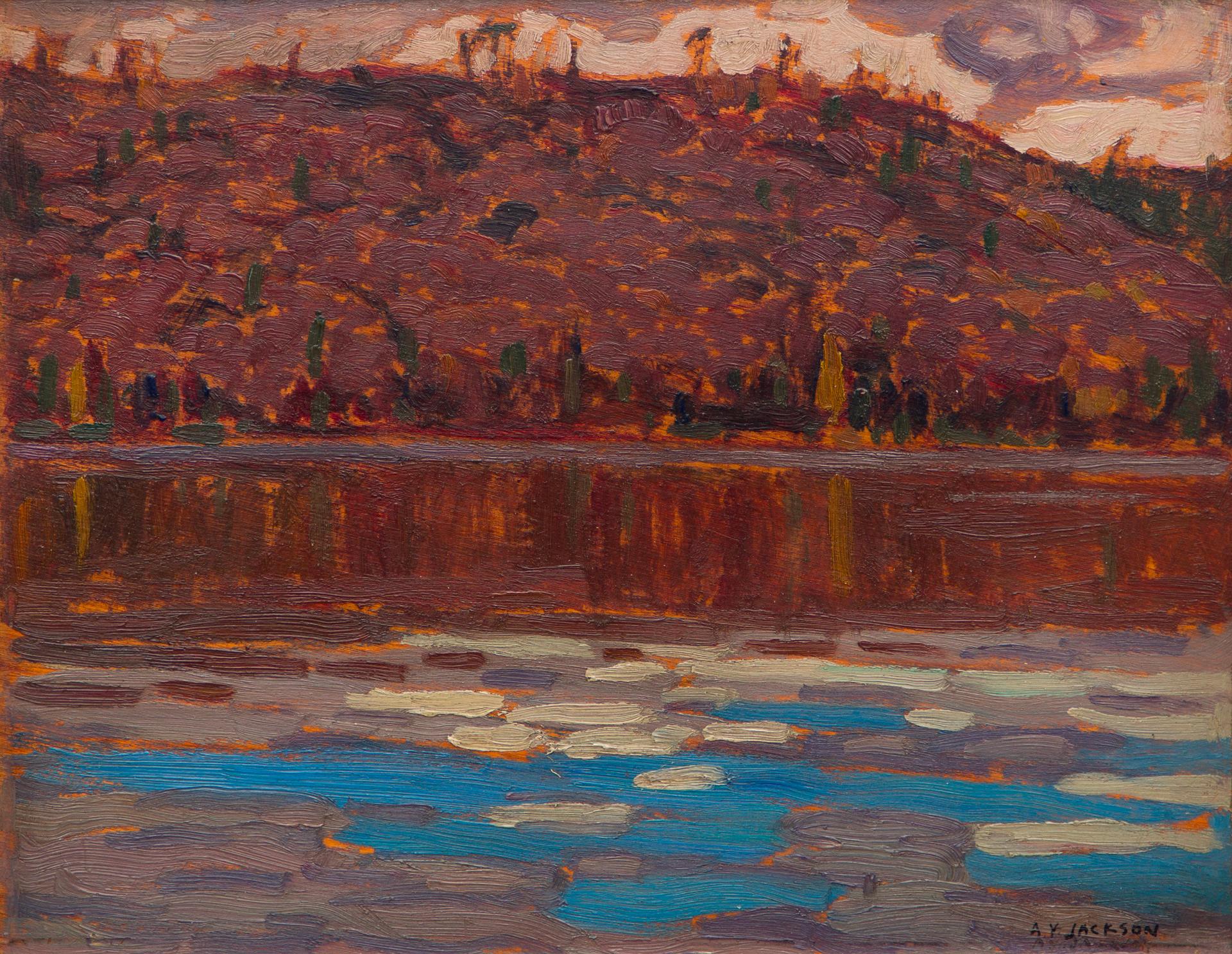 Alexander Young (A. Y.) Jackson (1882-1974) - Cally Layton's Lake, Algoma, 1919