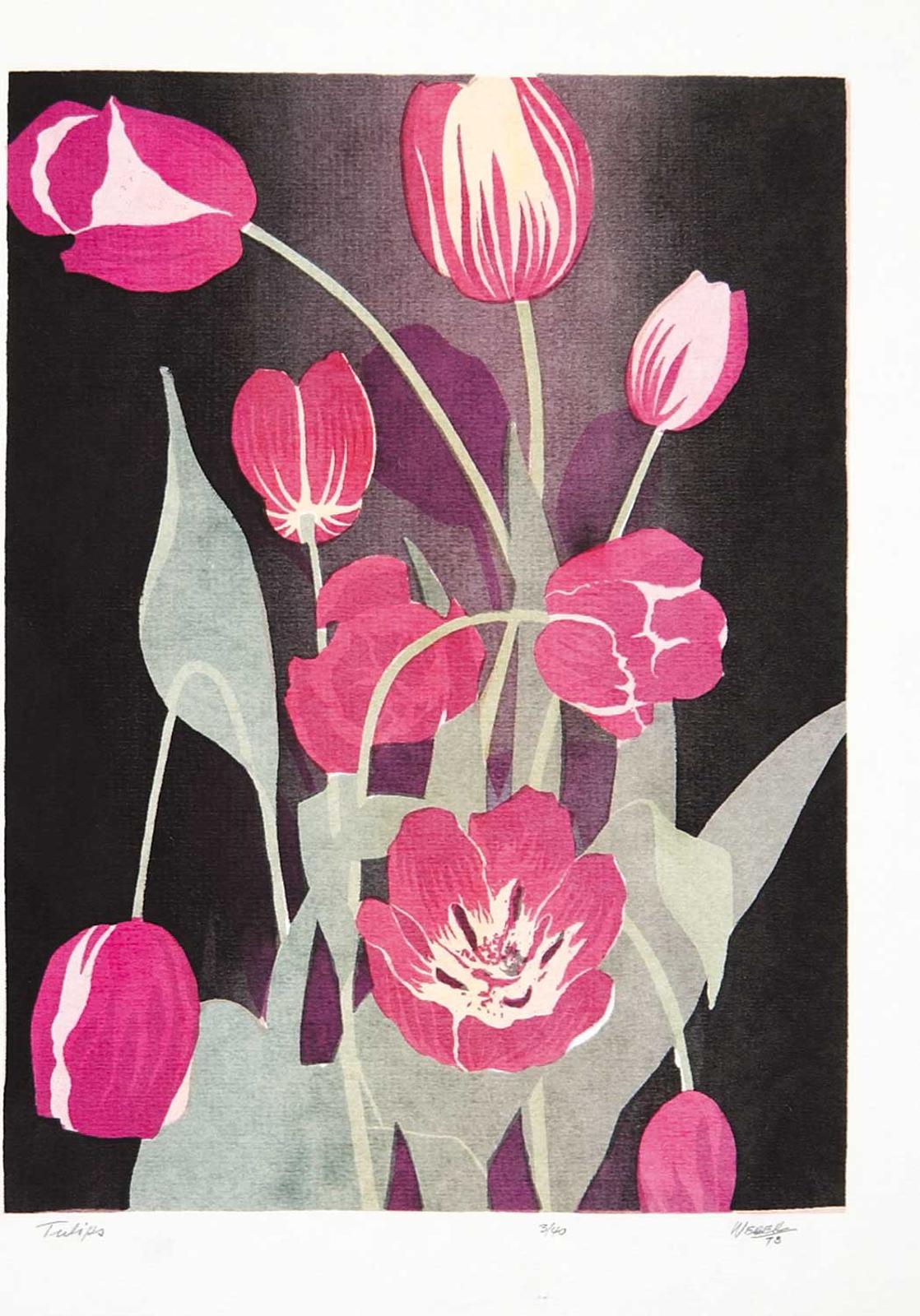 George Weber (1907-2002) - Tulips  #3/40