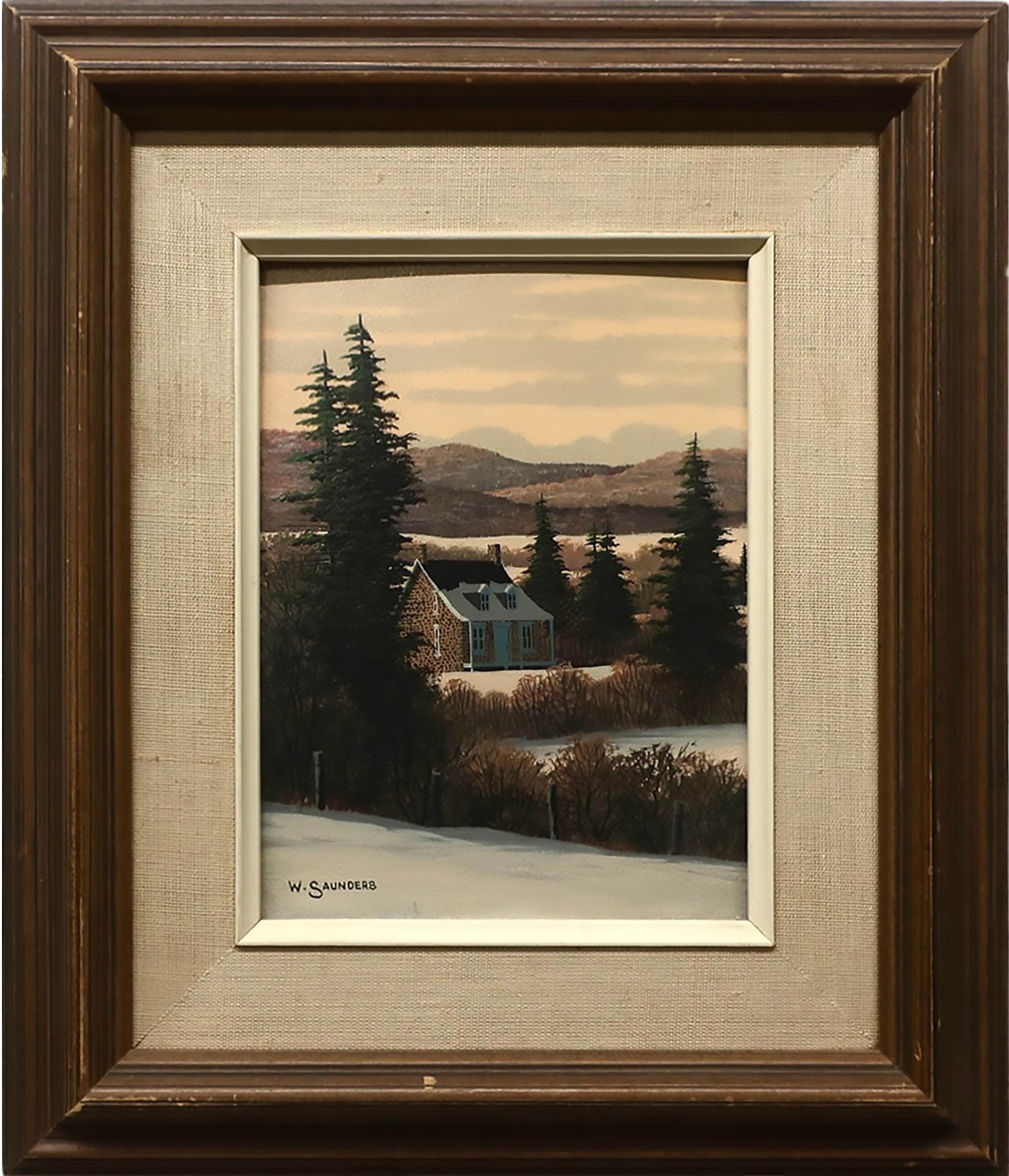 William (Bill) J. Saunders (1948) - Untitled (The Old Stone House)