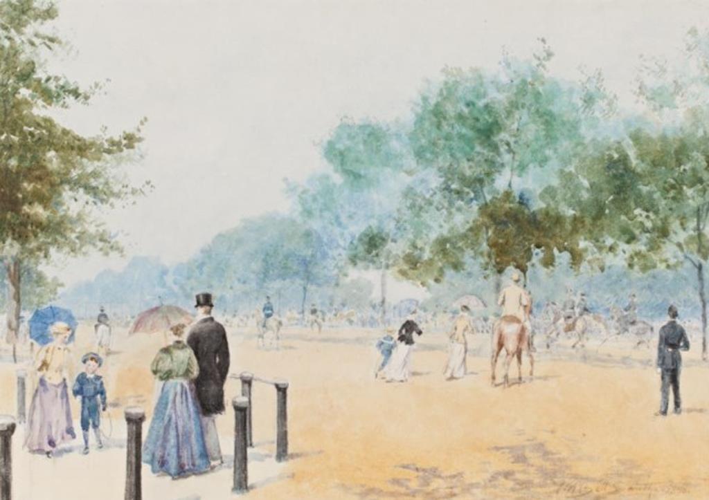 Frederic Martlett Bell-Smith (1846-1923) - Hyde Park, London
