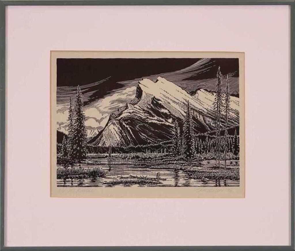 Kenneth C. Samuelson (1936-2021) - Mt. Rundle; 1996