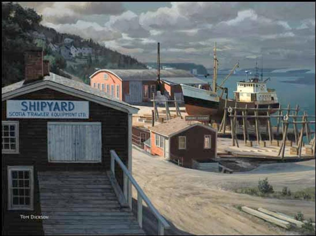 Tom Jr. Dickson (1947) - Shipyard, Lunenburg