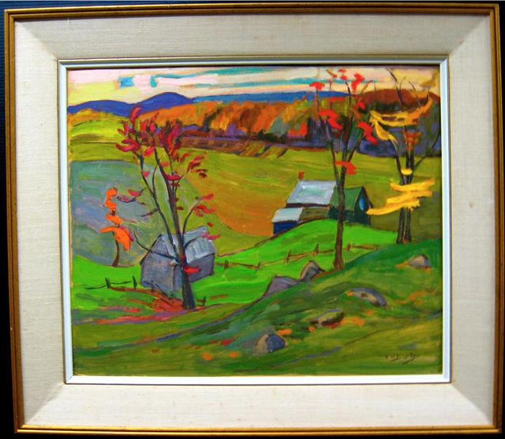 Ralph Wallace Burton (1905-1983) - Autumn - 1963, Masham, Quebec