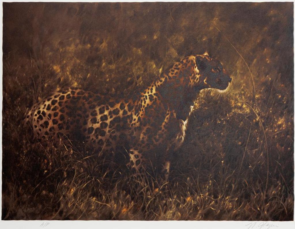 Nancy Glazier (1947) - Leopard in the Grass