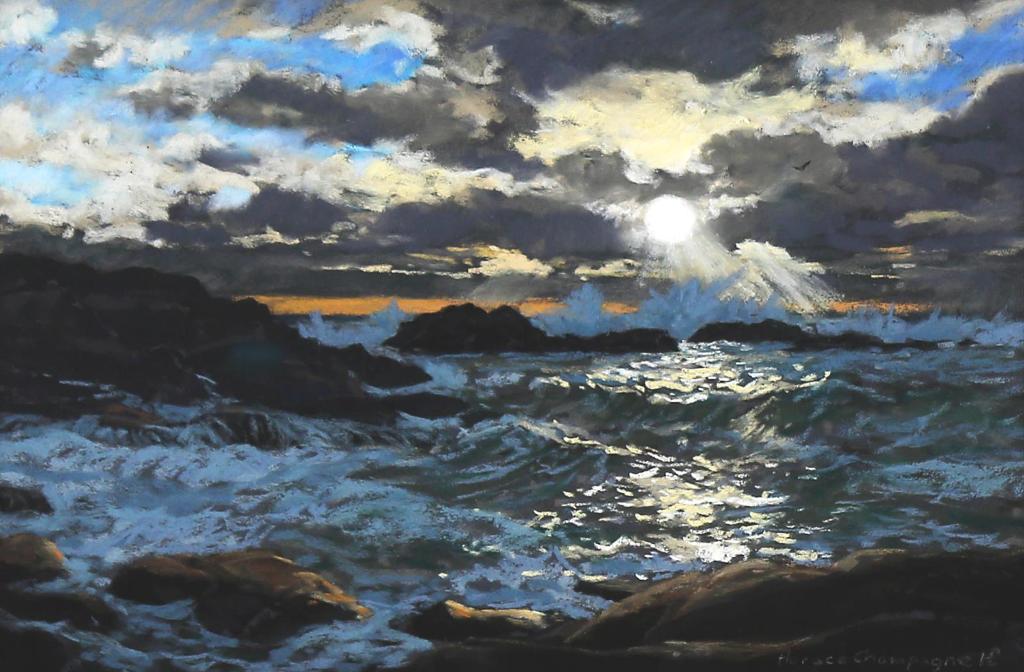 Horace Champagne (1937) - Clearing Sky In The Morning (Reefs Off Rose Blanche Lighthouse, Newfoundland); 2009