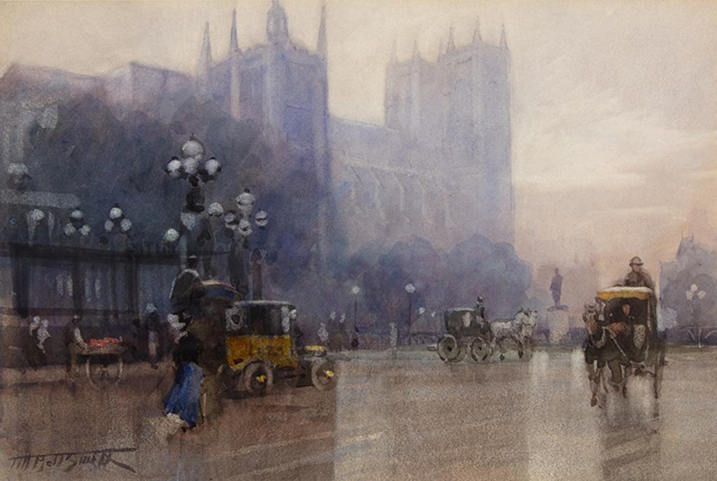 Frederic Martlett Bell-Smith (1846-1923) - Evening, Westminster Cathedral